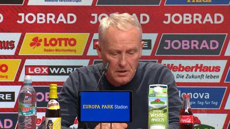 Nach der Niederlage des SC Freiburg gegen den VfL Wolfsburg spricht SC-Trainer Christian Streich über die Partie.