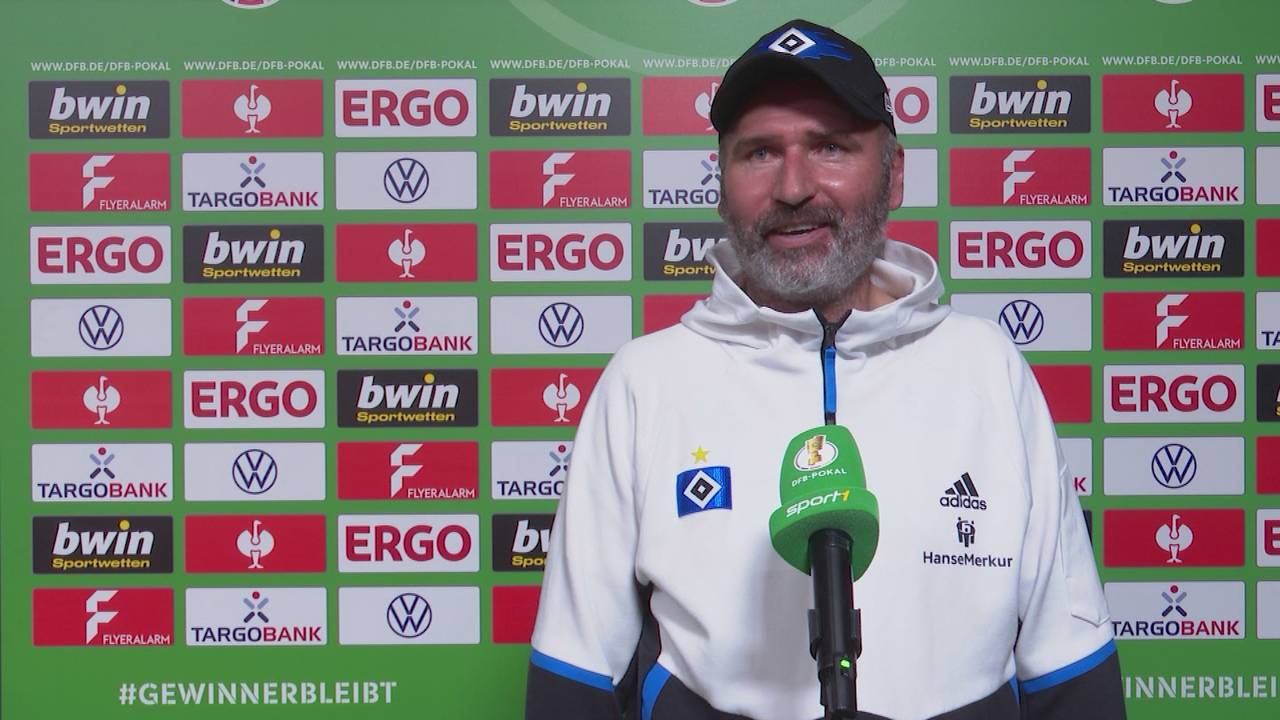 Trainer Tim Walter nach der Pokal-Niederlage gegen RB Leipzig über CL-Niveau