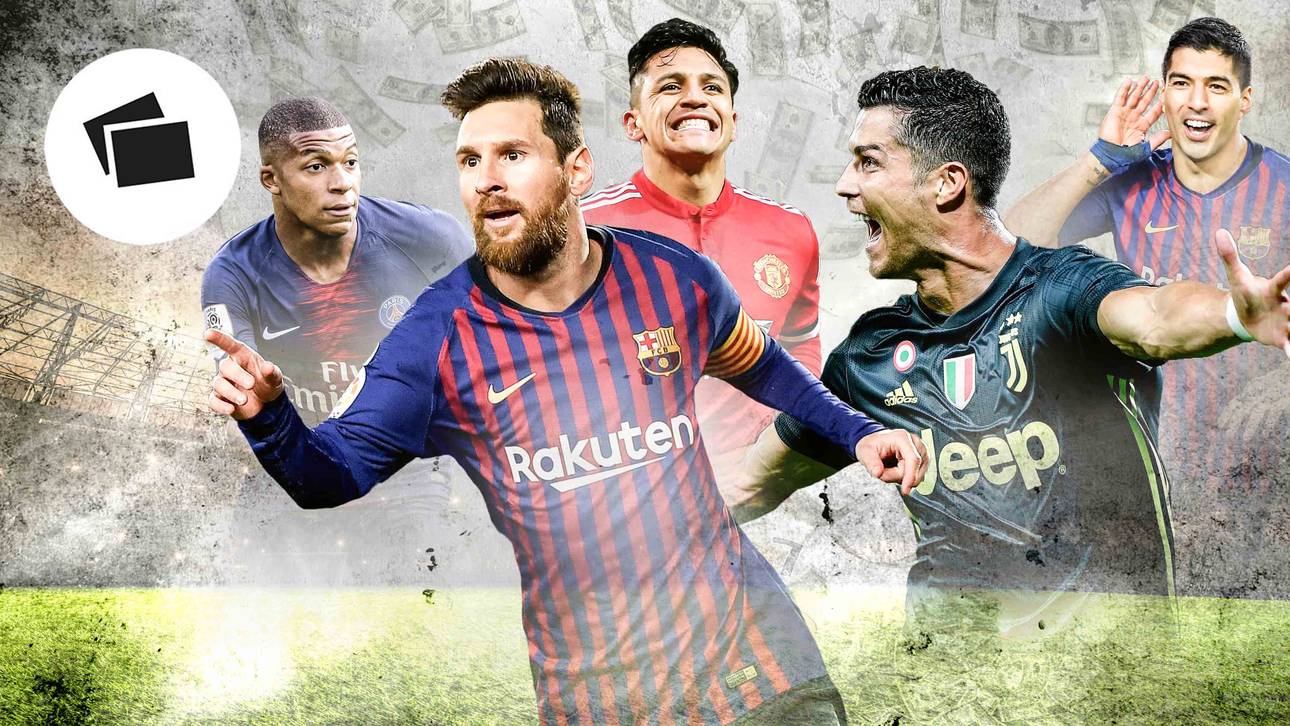 So viel verdienen die Fußballstars
