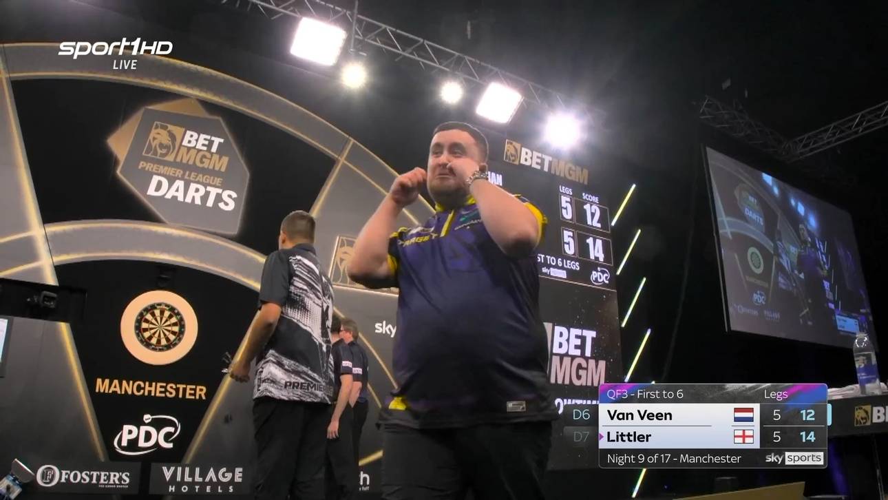 Bei Luke Littler kochen die Emotionen hoch