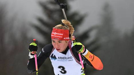 Julia Kink hofft auf regelmäßige Einsätze im Biathlon-Weltcup