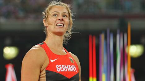 Katharina Molitor wurde 2015 in Peking mit 67,69 mSpeerwurf-Weltmeisterin