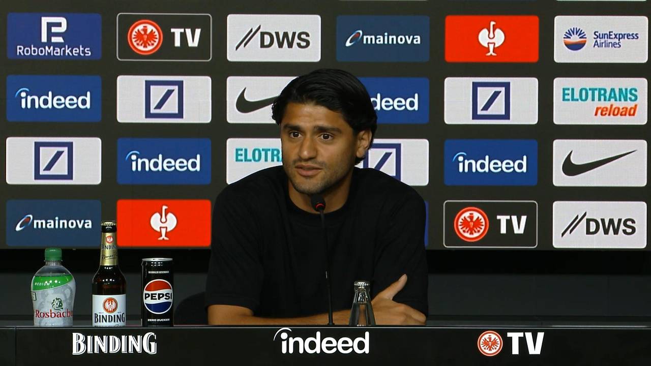 Mahmoud Dahoud bei Eintracht Frankfurt offiziell vorgestellt
