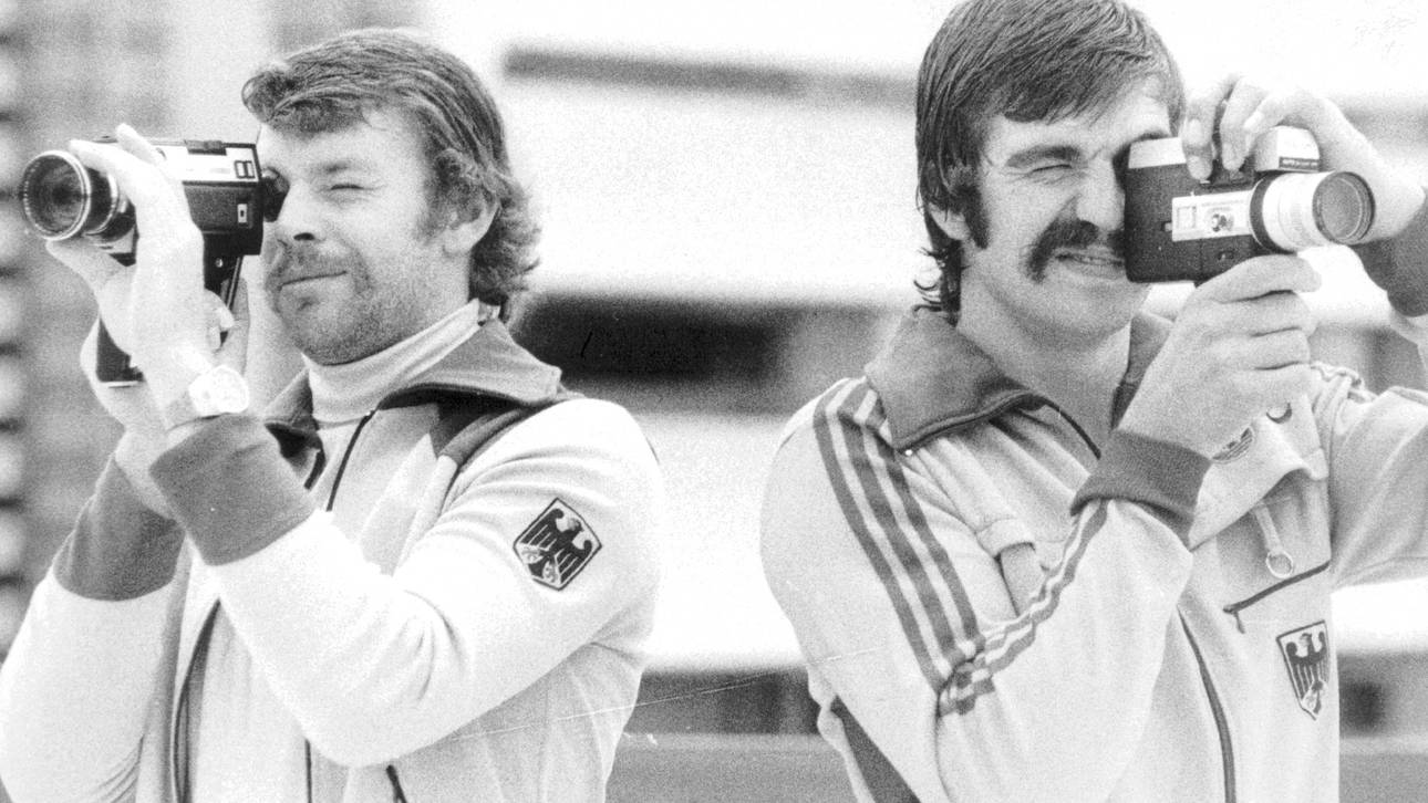 Joachim Deckarm (l.) und Heiner Brand in den Siebzigern