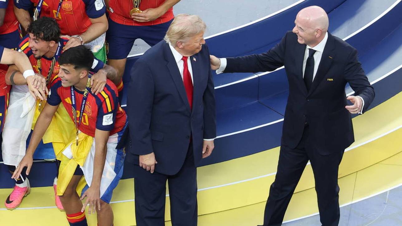 Trump sorgt für bizarre Szenen