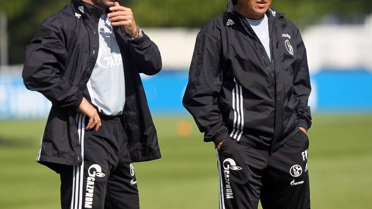 Dazwischen trainierte Hollerbach die Regionalligamannschaft der Wolfsburger und folgte Magath zum FC Schalke 04