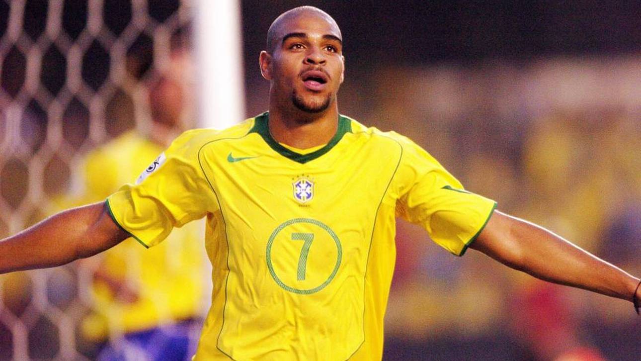 Adriano wurde Torschützenkönig und bester Spieler bei der Copa America 2004