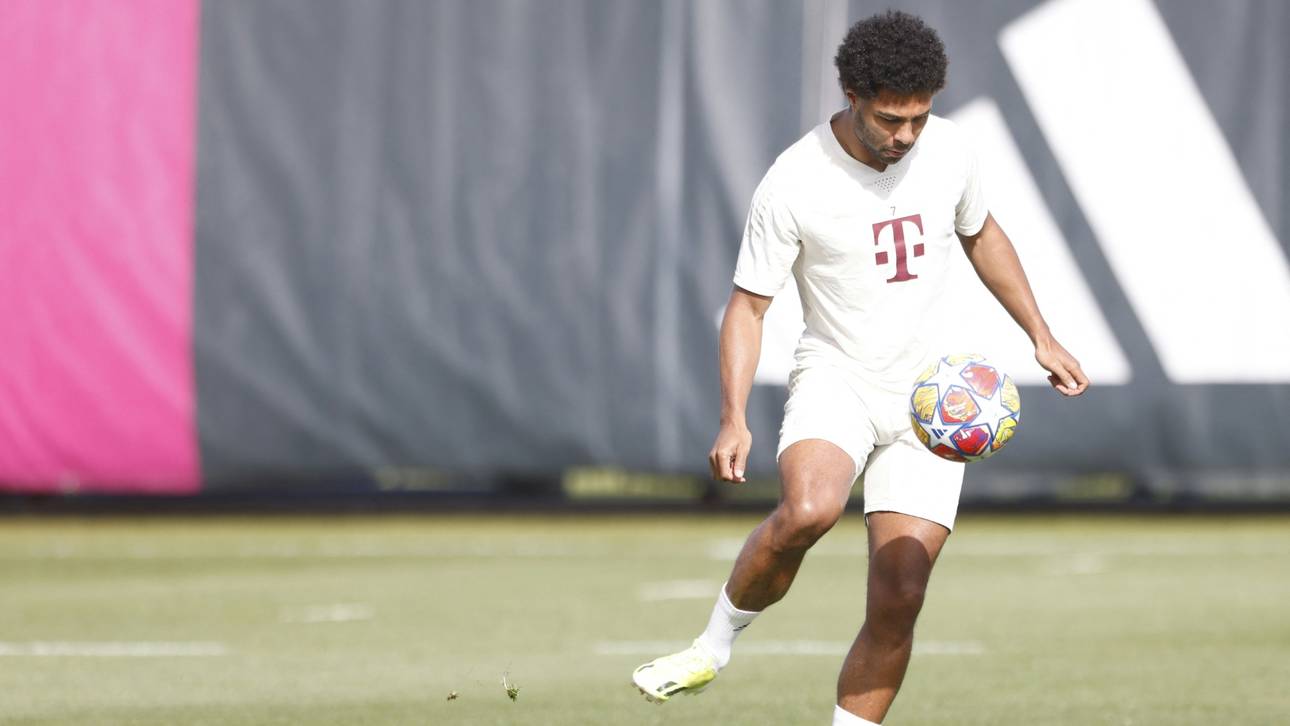 Serge Gnabry trainiert wieder