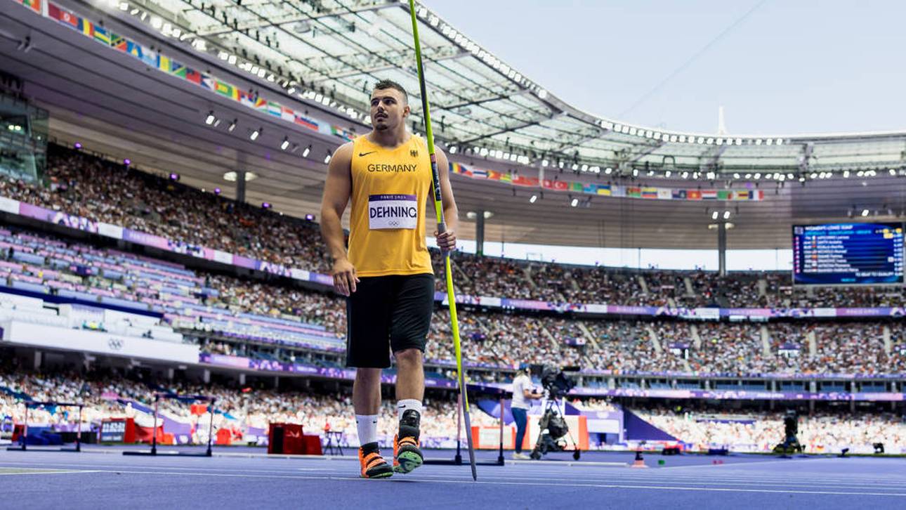 Max Dehning bei den Olympischen Spielen in Paris