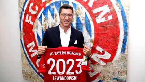 Robert Lewandowski vom FC Bayern