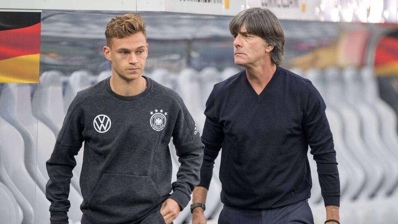 Joshua Kimmich spielte ebenfalls unter Joachim Löw für die deutsche Nationalmannschaft