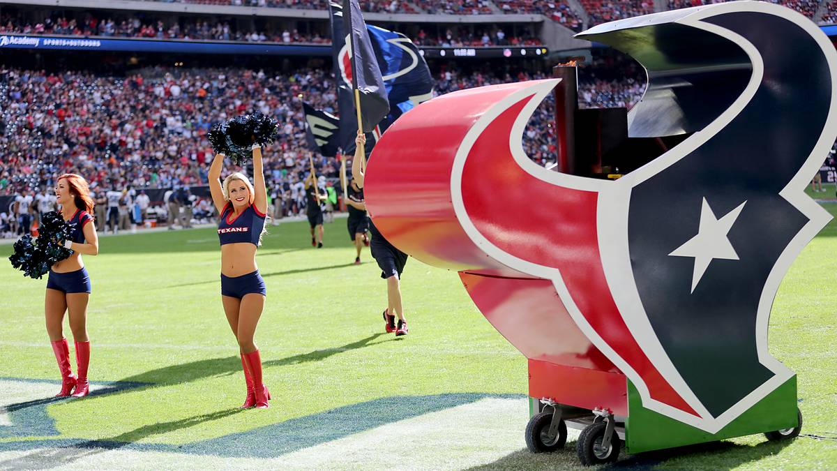 Alles andere als bullig. Die Houston Texans im Sommer