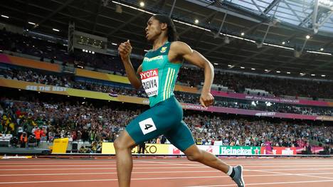 Caster Semenya gewann bei der WM in London Gold über 800 Meter