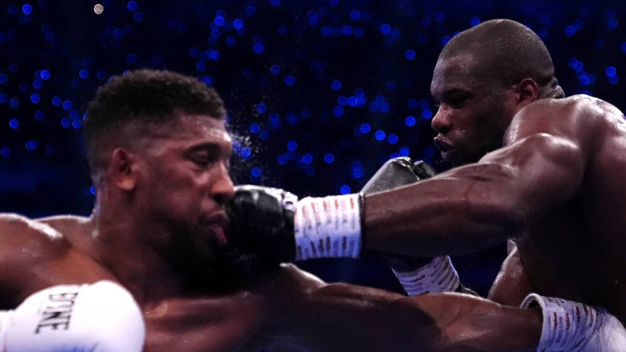 Daniel Dubois traf Anthony Joshua mehrmals sehr hart im Gesicht