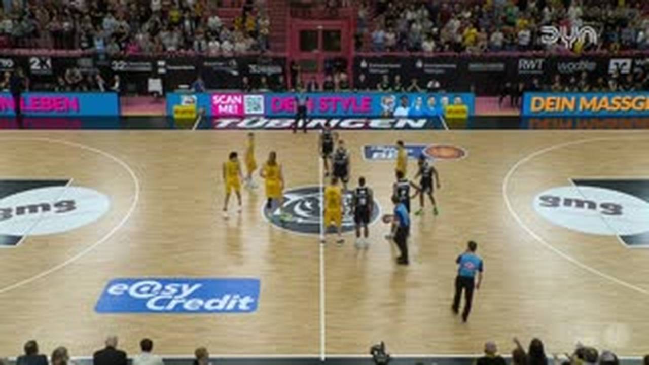 Spiel Highlights zu Tigers Tübingen - Veolia Towers Hamburg (1)