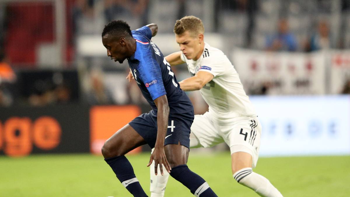 BLAISE MATUIDI (bis zur 86. Minute): Zieht als erster Franzose den Unmut der Fans auf sich, als er den Einheimischen Joshua Kimmich rüde angeht (15.). Fällt qualitativ gegenüber seinen Nebenleute Griezmann und Mbappe deutlich ab. SPORT1-Note: 4,5