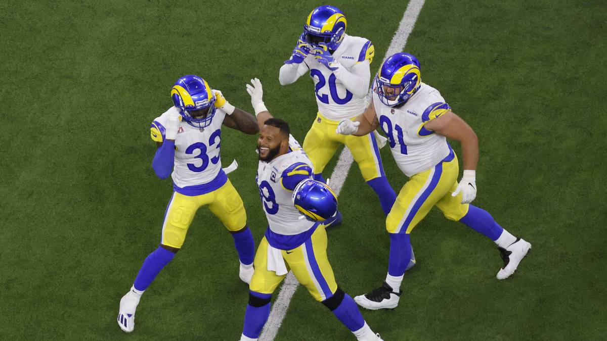 Die Rams feierten im Februar den ersten Super-Bowl-Sieg ihrer Teamgeschichte