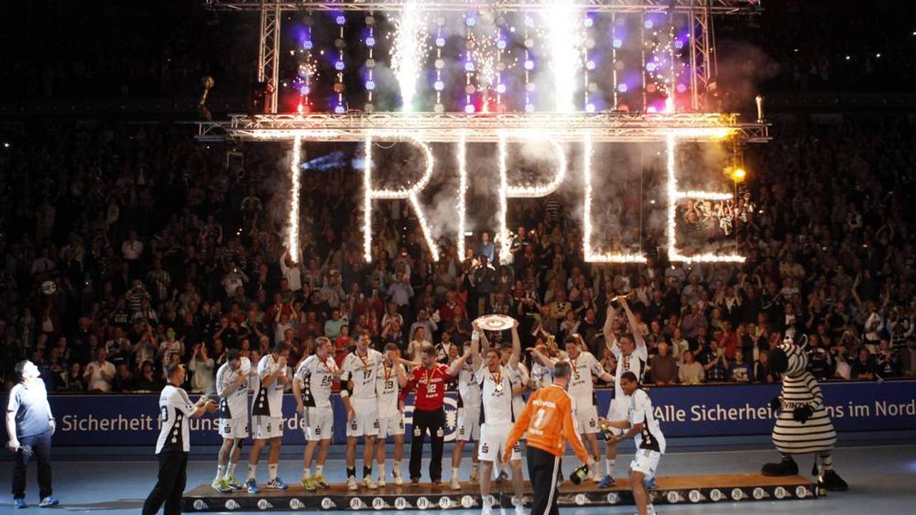 Der THW Kiel holte 2012 das Triple