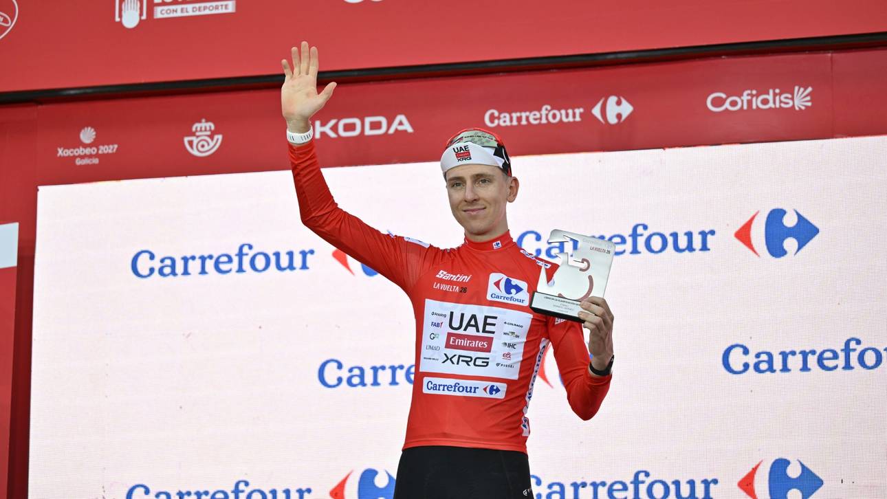Vuelta: Pogacar siegt nach Solofahrt
