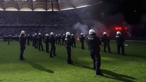 Der Unmut der Fans des Hamburger SV artete am letzten Spieltag aus