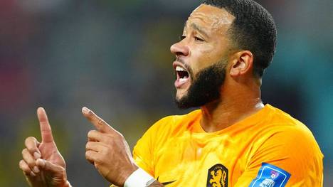 Memphis Depay ist noch ohne WM-Tor