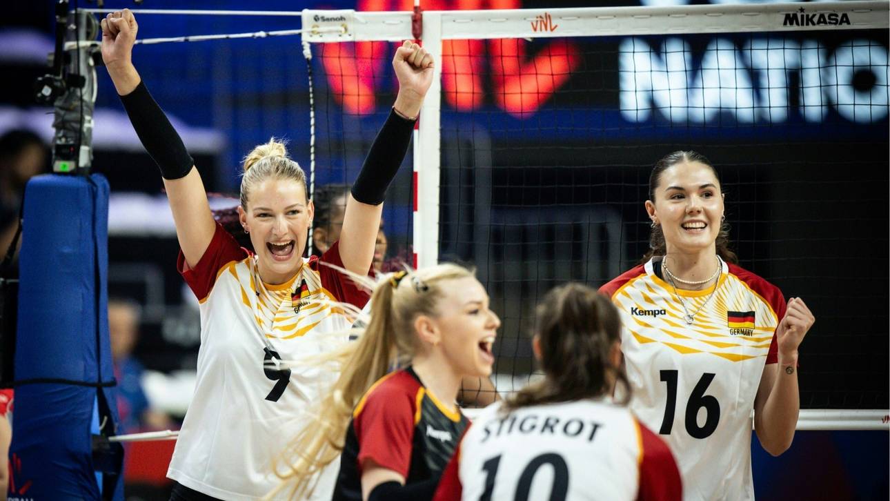 Deutschland gelingt Volleyball-Coup