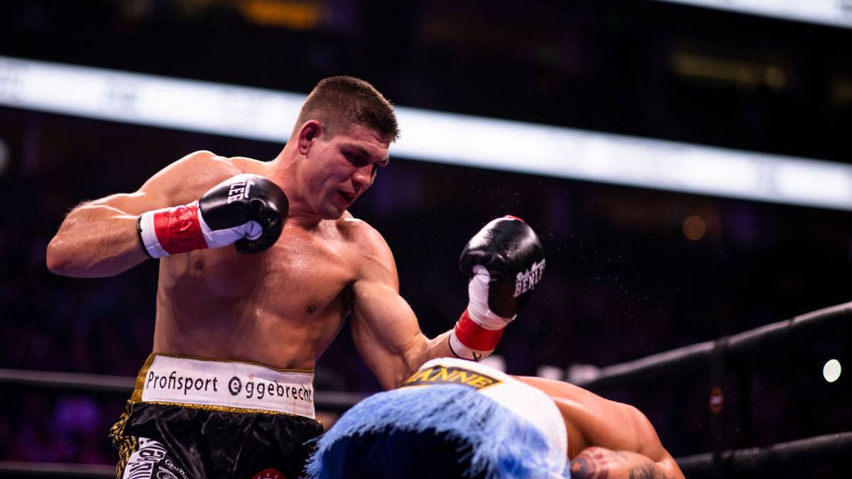 Zur Mitte des Kampfes kann der 24-Jährige auch offensiv einige Akzente setzen