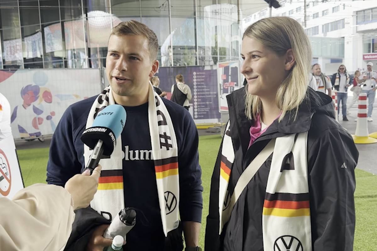 Die Fans der deutschen Frauen-Nationalmannschaft sind optimistisch über den verbleibenden Turnierverlauf.