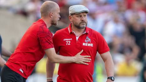 Steffen Baumgart hofft mit dem 1. FC Köln auch nächste Saison auf die Tore von Topstürmer Anthony Modeste.