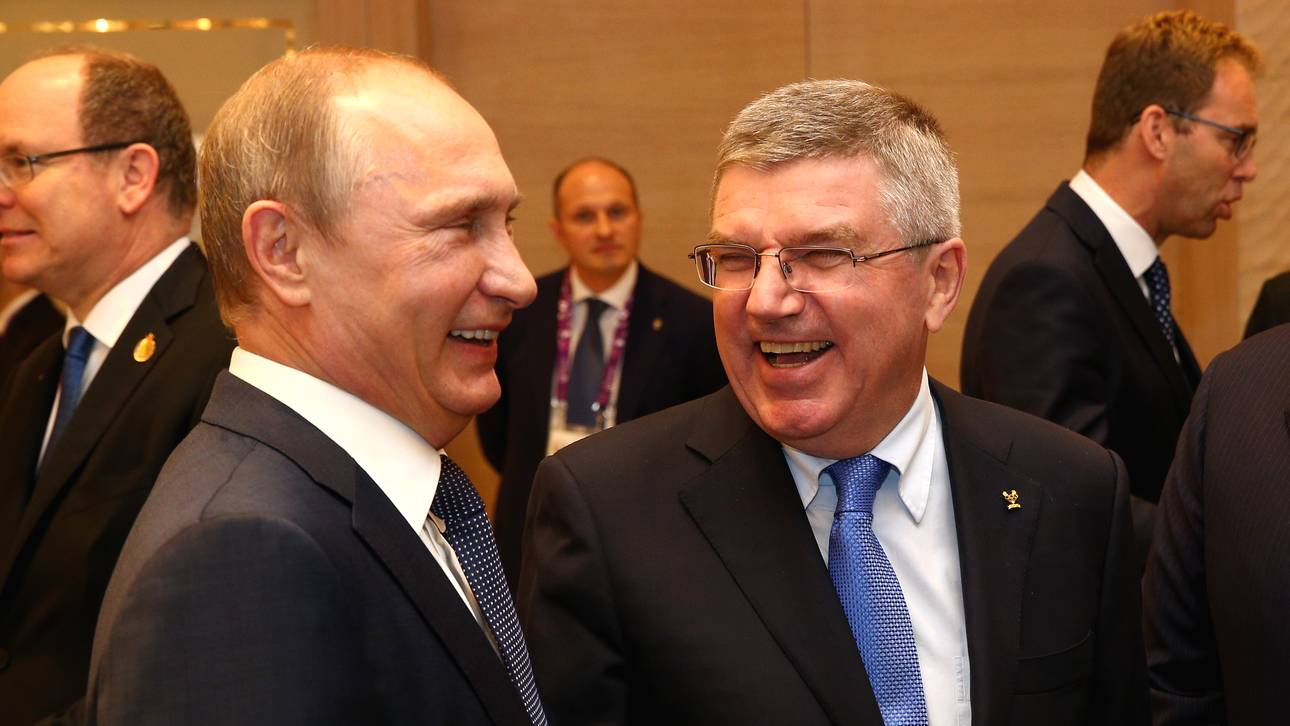 Bach lobt Zusammenarbeit mit Putin