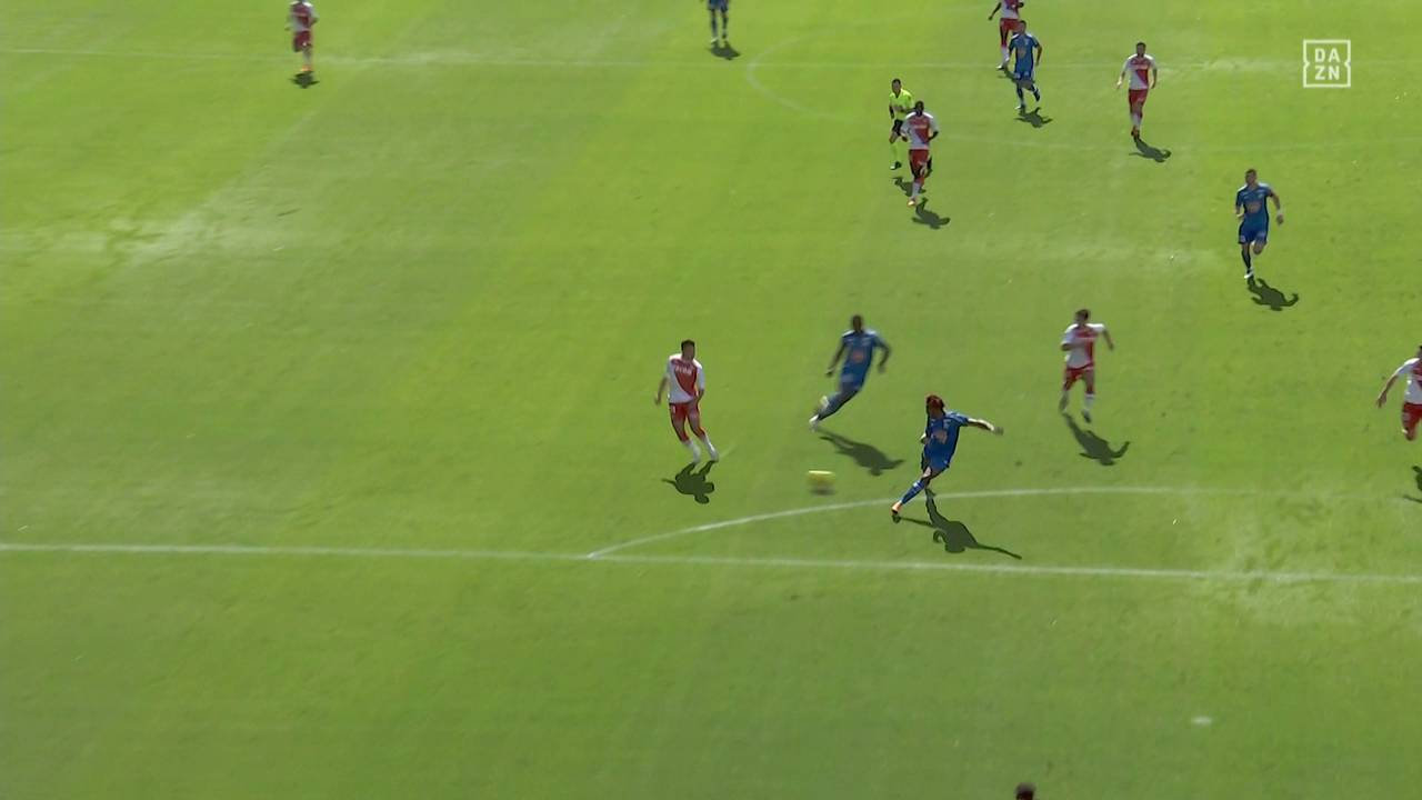AS Monaco - RC Strasbourg (3:2): Tore und Highlights | Ligue 1