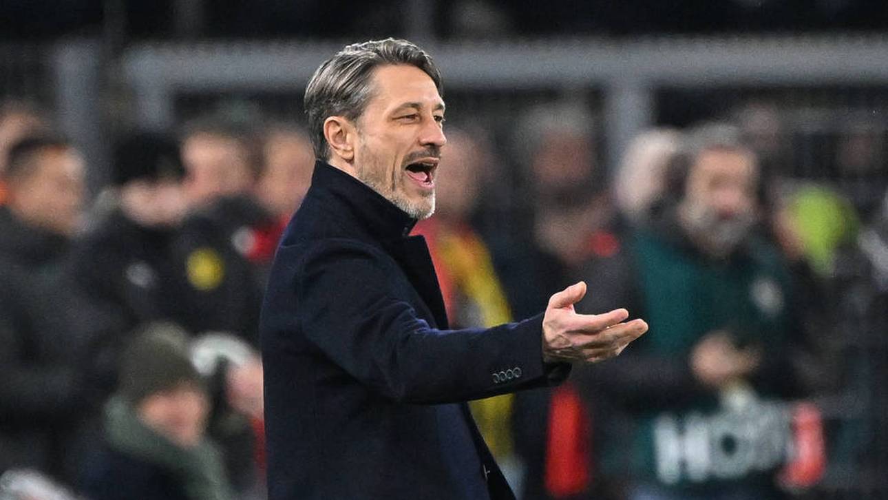 Niko Kovac an der Seitenlinie