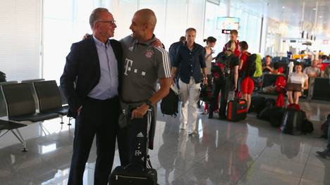 FC Bayern Muenchen Departs To The Audi China Summer Tour 2015