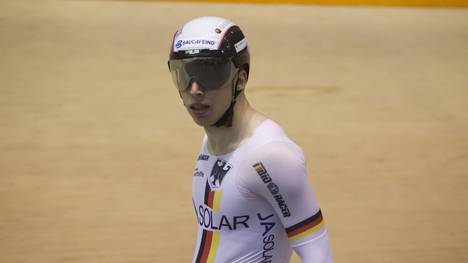 Joachim Eilers wurde Zweiter 1000-m-Zeitfahren