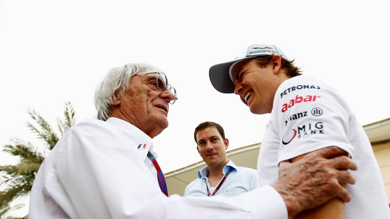 Rosberg trifft Ecclestone