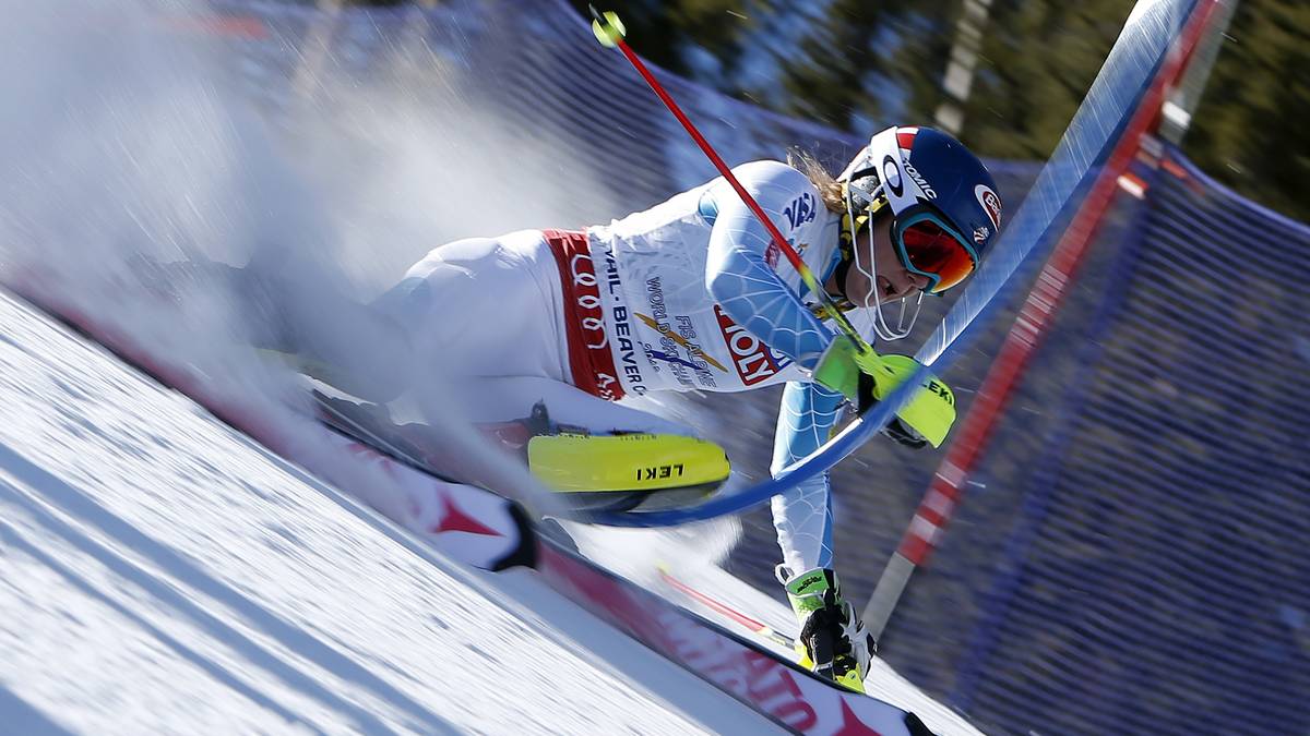 Schon nach dem ersten Durchgang lag die Amerikanerin mit mehr als vier Zehnteln vorne.