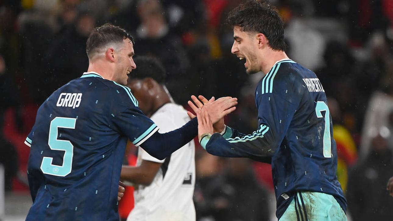 Pascal Groß (l.) und Kai Havertz zählen ebenfalls zu den Gewinnern aus den jüngsten DFB-Spielen