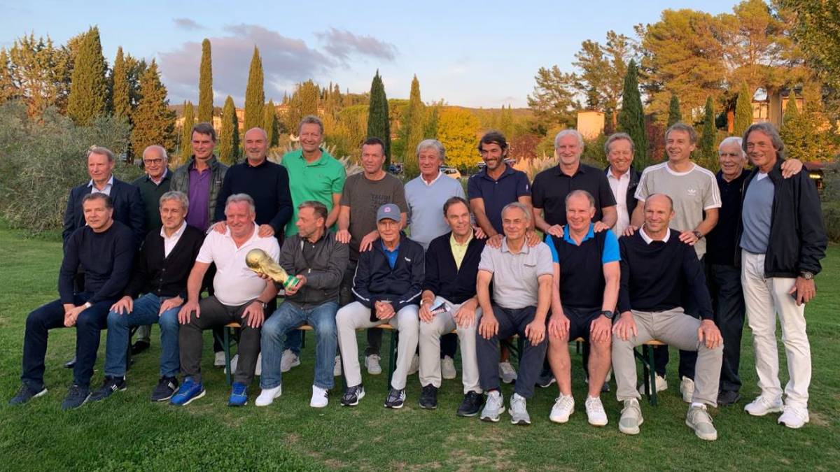 Die Weltmeister von 1990 treffen sich in der Toskana und lassen das Turnier in Italien wieder aufleben.