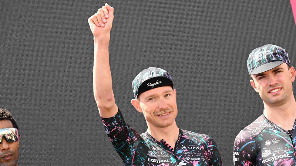 Magnus Cort hat bei der sechsten Etappe des Giro d'Italia 2022 auf seiner Seite