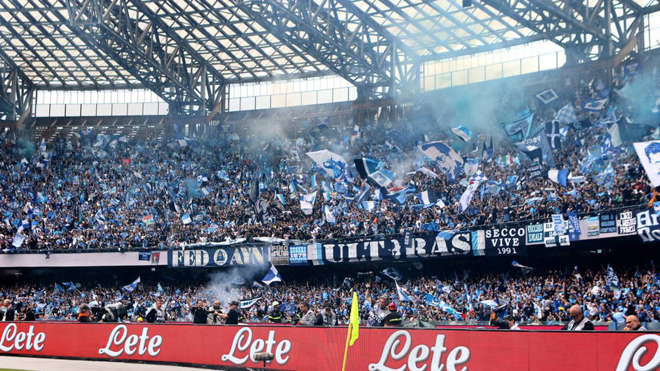 Napoli-Fans brennen auf den Titel