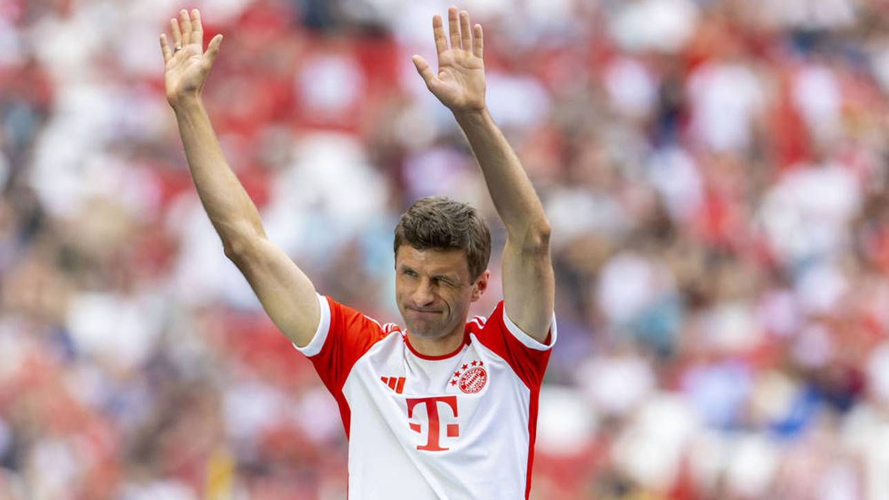 Müller huldigt deutscher Legende