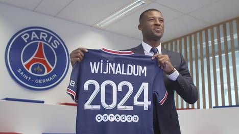 Paris St. Germain präsentiert seinen prominenten Neuzugang und Georginio Wijnaldum erklärt direkt, was ihn vom Klub überzeugt hat.