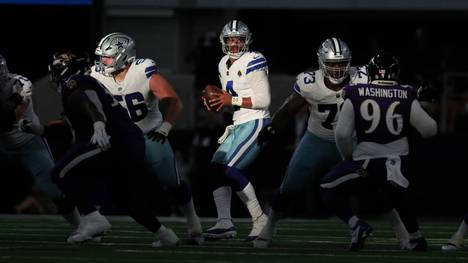 Für Dak Prescott und die Dallas Cowboys läuft es nicht rund