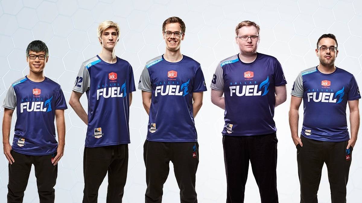 Auch für die neu gegründete Overwatch League gibt es bereits Team-Trikots. Die Dallas Fuels kommen dabei gemäß den Team-Farben in einem Dunkelblau daher