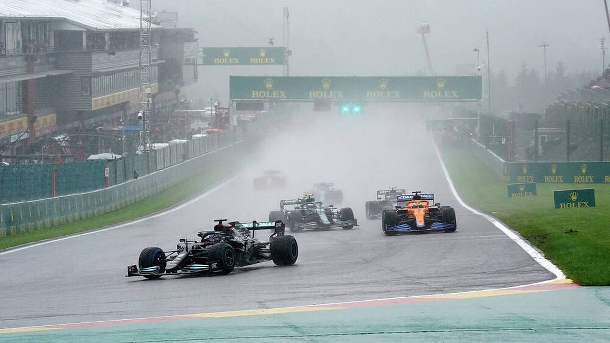 Darum können F1-Stars bei Regen nicht fahren