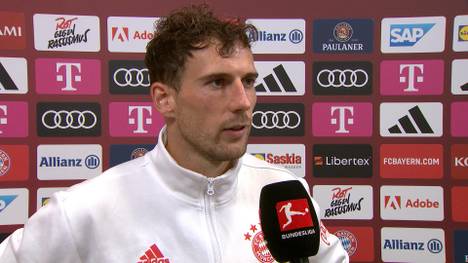 Harry Kane glänzt für die Bayern mit einem Doppelpack. Mitspieler Leon Goretzka gerät über den neuen Superstar ins Schwärmen.