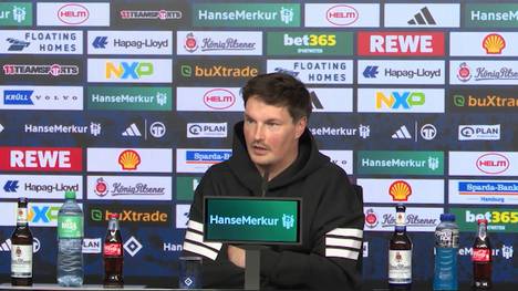 Auf der Presskonferenz vor dem Bundesliga-Spiel gegen den FC Bayern München wurde HSV-Trainer Merlin Polzin zu Ex-Hamburger Jonathan Tah befragt.