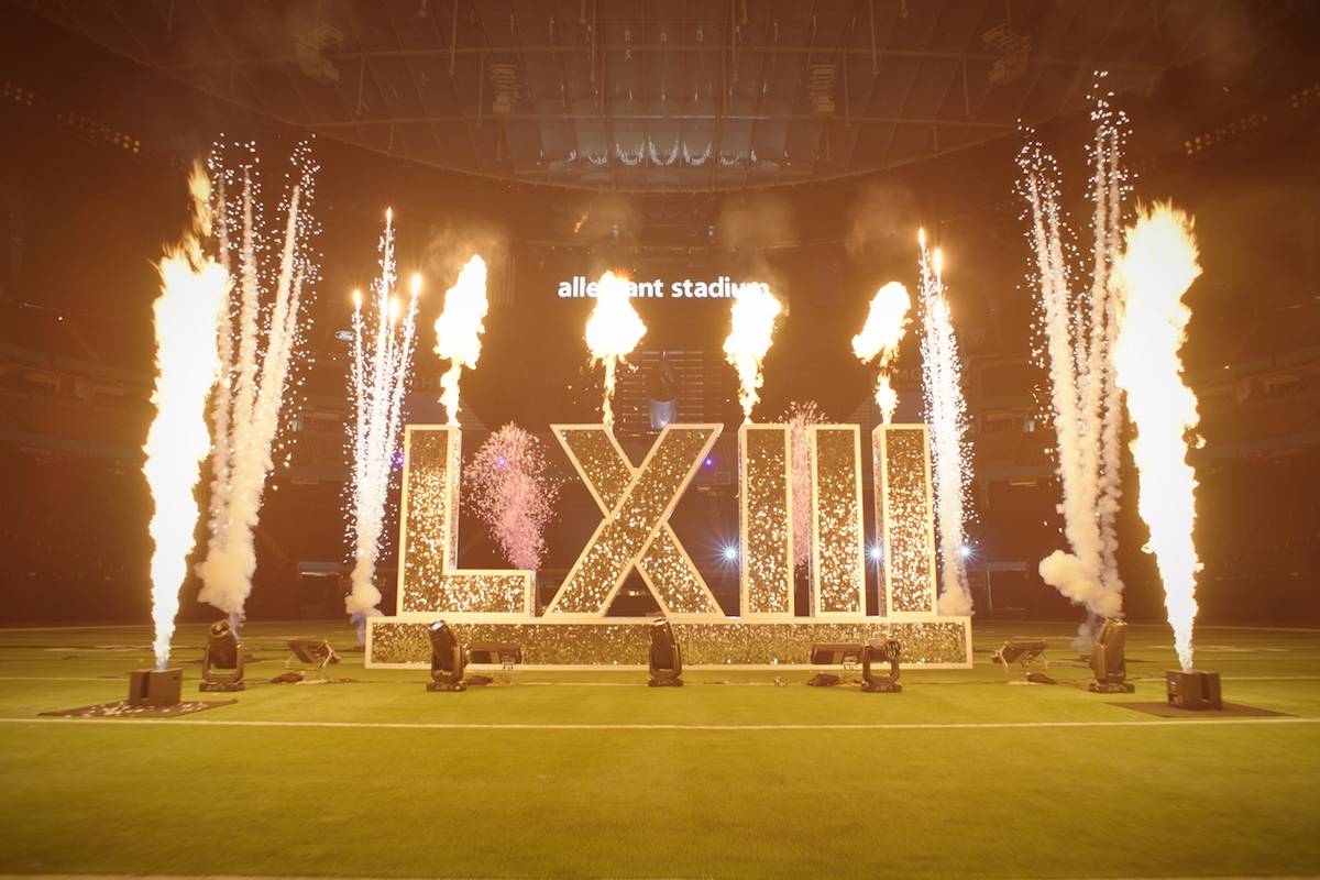 Spektakuläre Bilder! Super Bowl kehrt nach Vegas zurück