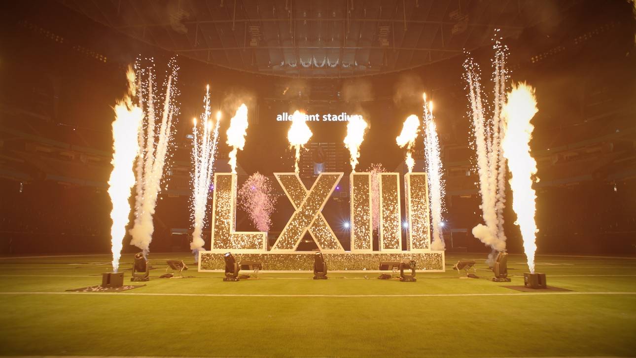 Spektakuläre Bilder! Super Bowl kehrt nach Vegas zurück