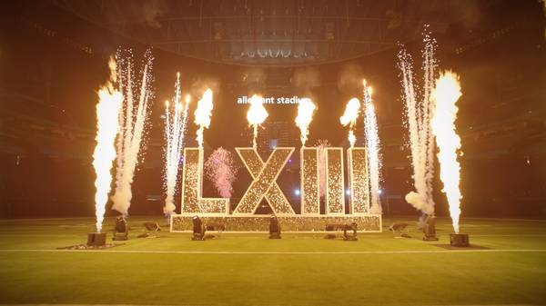 Spektakuläre Bilder! Super Bowl kehrt nach Vegas zurück